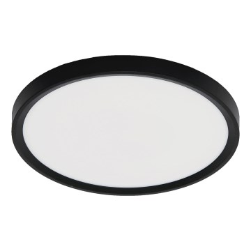Fulgur 42362 - LED Stropní svítidlo NOMY LED/24W/230V 3000/4000/6000K IP40 pr. 30 cm černá