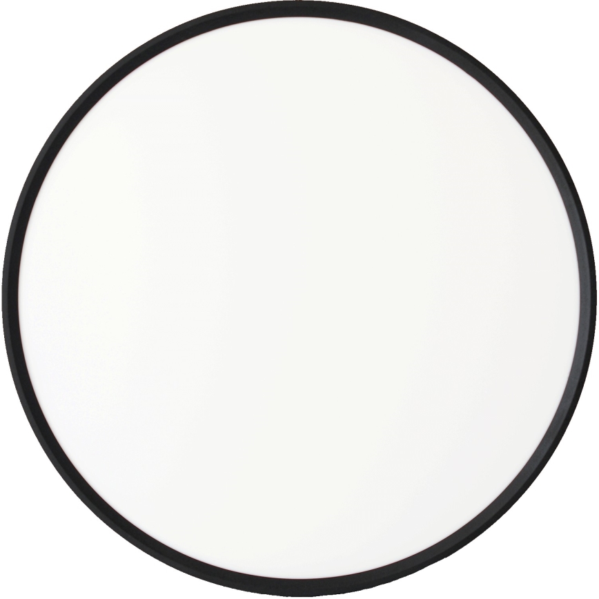 Fulgur 42364 - LED Stropní svítidlo NOMY LED/40W/230V 3000/4000/6000K IP40 pr. 50 cm černá
