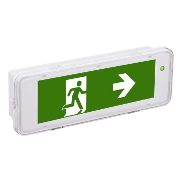 Fulgur s-24495 - LED Nouzové svítidlo MIRROR LED/1W/230V 1300 mAh IP65