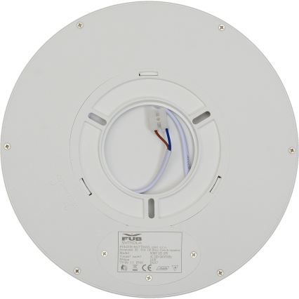 Fulgur s-42584 - LED Stropní svítidlo se senzorem pohybu NOMY-S LED/18W/230V 3000/4000/6000K IP40 pr. 23 cm bílá