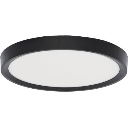 Fulgur s-42585 - LED Stropní svítidlo se senzorem pohybu NOMY-S LED/18W/230V 3000/4000/6000K IP40 pr. 23 cm černá