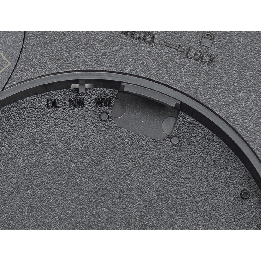 Fulgur s-42585 - LED Stropní svítidlo se senzorem pohybu NOMY-S LED/18W/230V 3000/4000/6000K IP40 pr. 23 cm černá