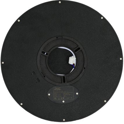 Fulgur s-42587 - LED Stropní svítidlo se senzorem pohybu NOMY-S LED/24W/230V 3000/4000/6000K IP40 pr. 30 cm černá