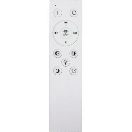 Fulgur s-43039 - LED Stmívatelné stropní svítidlo NOMY-RC LED/40W/230V 3000/4000/6500K pr. 50 cm IP40 bílá + dálkové ovládání