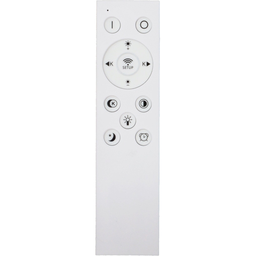 Fulgur s-43039 - LED Stmívatelné stropní svítidlo NOMY-RC LED/40W/230V 3000/4000/6500K pr. 50 cm IP40 bílá + dálkové ovládání