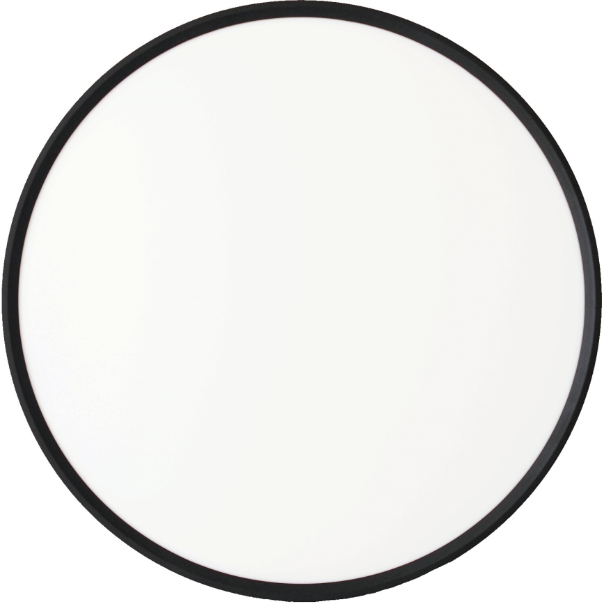 Fulgur s-43040 - LED Stmívatelné stropní svítidlo NOMY-RC LED/40W/230V 3000/4000/6500K pr. 50 cm IP40 černá + dálkové ovládání