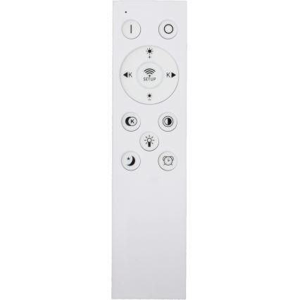 Fulgur s-43040 - LED Stmívatelné stropní svítidlo NOMY-RC LED/40W/230V 3000/4000/6500K pr. 50 cm IP40 černá + dálkové ovládání