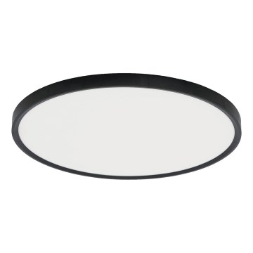 Fulgur s-43042 - LED Stmívatelné stropní svítidlo NOMY-RC LED/50W/230V 3000/4000/6500K pr. 60 cm IP40 černá + dálkové ovládání