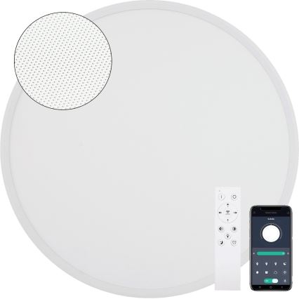 Fulgur s-43056 - LED Stmívatelné stropní svítidlo NOMY LED/40W/230V 3000-6500K pr. 50 cm UGR19 IP40 Wi-Fi bílá + dálkové ovládání