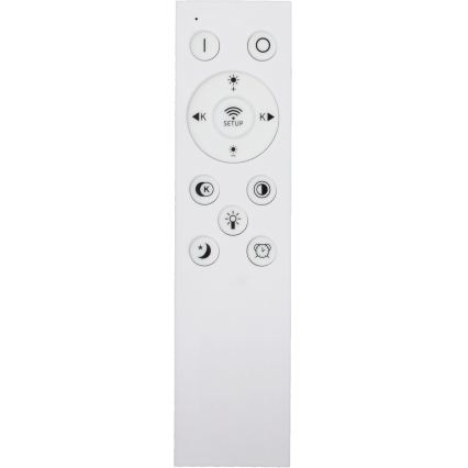Fulgur s-43056 - LED Stmívatelné stropní svítidlo NOMY LED/40W/230V 3000-6500K pr. 50 cm UGR19 IP40 Wi-Fi bílá + dálkové ovládání