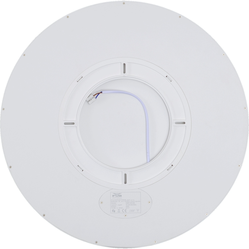 Fulgur s-43058 - LED Stmívatelné stropní svítidlo NOMY LED/50W/230V 3000-6500K pr. 60 cm UGR19 IP40 Wi-Fi bílá + dálkové ovládání