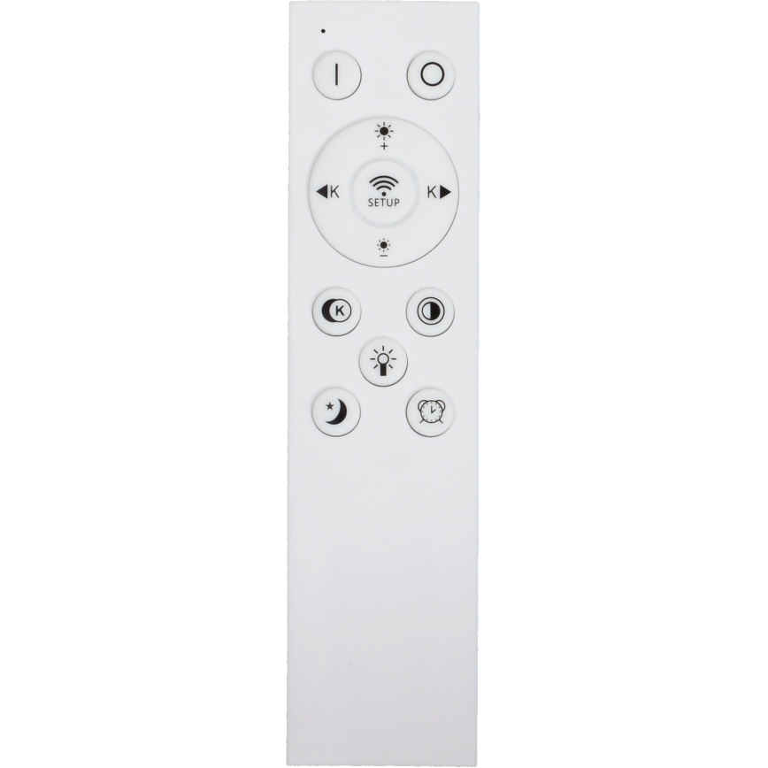 Fulgur s-43058 - LED Stmívatelné stropní svítidlo NOMY LED/50W/230V 3000-6500K pr. 60 cm UGR19 IP40 Wi-Fi bílá + dálkové ovládání