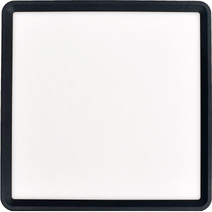 Fulgur s-43101 - LED Stropní svítidlo NOMY LED/24W/230V 3000/4000/6500K IP40 30x30 cm černá