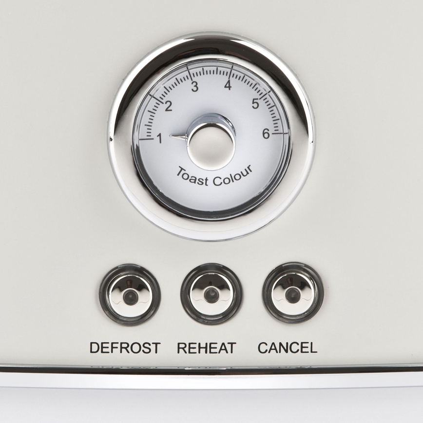 G3Ferrari G1013401 - Topinkovač s dvěma otvory ARTISTA 750W/230V bílá