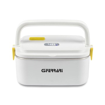G3Ferrari G1016601 - Elektrický ohřívač jídla VITTO 48W/230V 0,8 l bílá/žlutá