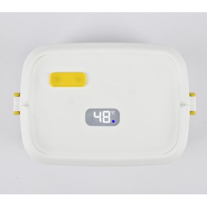 G3Ferrari G1016601 - Elektrický ohřívač jídla VITTO 48W/230V 0,8 l bílá/žlutá