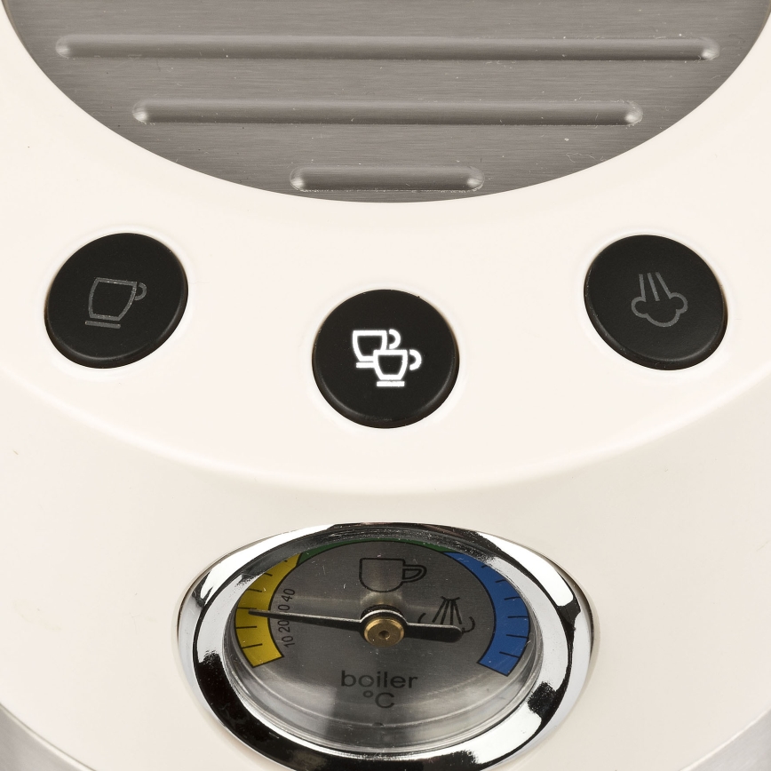 G3Ferrari G1016801 - Pákový kávovar espresso AMARCORD 1350W/230V 15 bar krémová