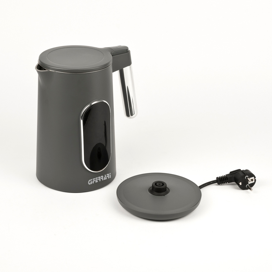 G3Ferrari G1020500 - Rychlovarná konvice 1,7 l TISANIERE 2200W/230V šedá