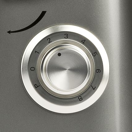 G3Ferrari G2016400 - Stolní mixér s dvojím hákem PASTAIO 8 l 1800W/230V m. chrom