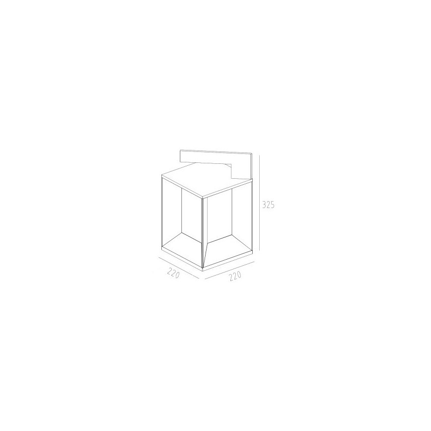Gardino LX1222 - LED Venkovní svítidlo ZAFFERANO LED/18W/230V IP65