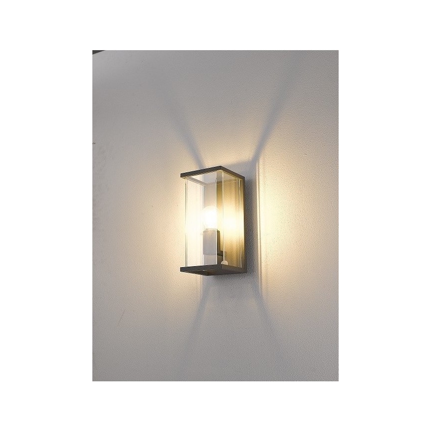 Gardino LX1465 - Venkovní svítidlo se senzorem MELISSA 1xE27/15W/230V IP54