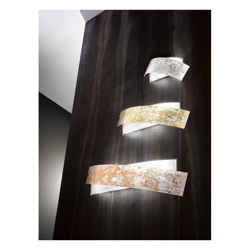 Gea Luce CAMILLA A P oro - Nástěnné svítidlo CAMILLA 2xE14/28W/230V 34 cm zlatá