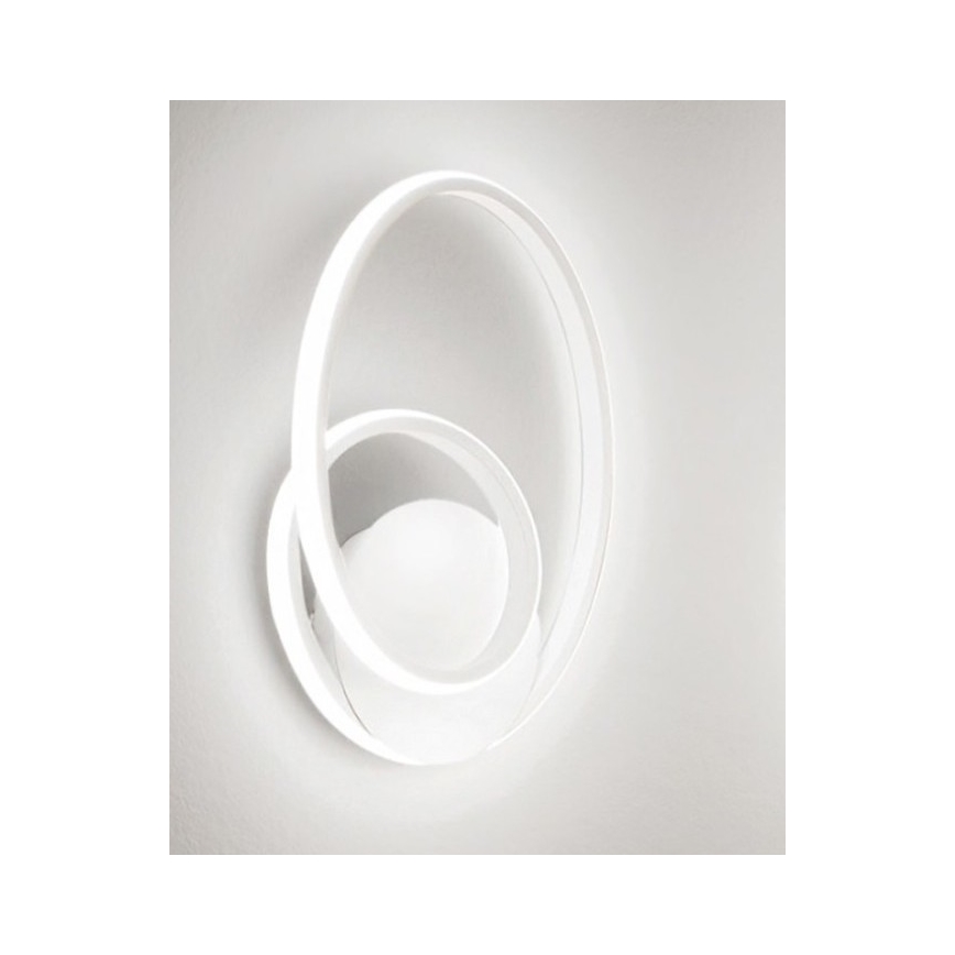 Gea Luce DIVA A BIANCO SATINATO - LED Stmívatelné nástěnné svítidlo DIVA LED/20W/230V bílá