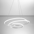 Gea Luce DIVA S G BIANCO - LED Stmívatelný lustr na lanku DIVA LED/44W/230V bílá