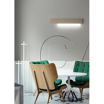 Gea Luce DOHA A G T - LED Nástěnné svítidlo DOHA LED/25W/230V 70 cm béžová