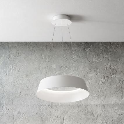 Gea Luce JULIETTE S B - LED Stmívatelný lustr na lanku JULIETTE LED/50W/230V bílá