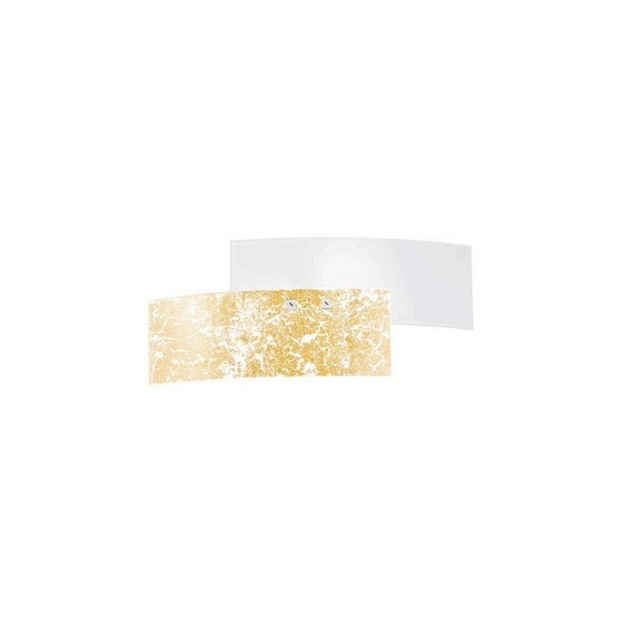 Gea Luce LARA A P oro - Nástěnné svítidlo LARA 2xE14/42W/230V zlatá