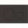 Geberit 115.882.16.1 - Splachovací tlačítko Sigma20 24,6x16,4 cm matná černá