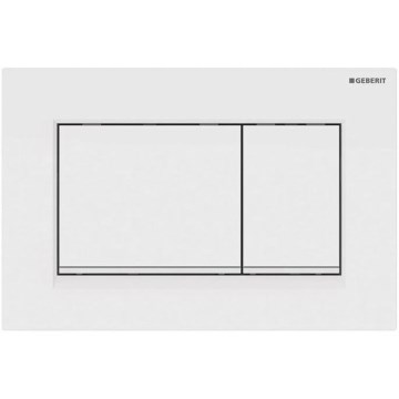 Geberit 115.883.11.1 - Splachovací tlačítko Sigma30 24,6x16,4 cm bílá