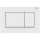 Geberit 115.883.11.1 - Splachovací tlačítko Sigma30 24,6x16,4 cm bílá