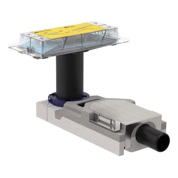 Geberit 154.152.00.1 - Sada pro montáž odtokového žlabu CleanLine 65-90 mm