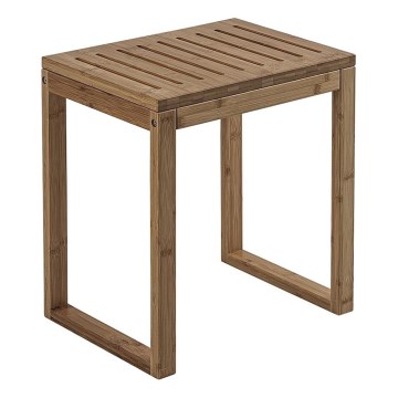 Gedy - Koupelnová stolička HIMALAYA 39,5x44,3 cm bambus