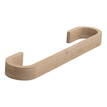 Gedy - Nástěnný věšák na ručníky HIMALAYA 7x30 cm bambus/béžová