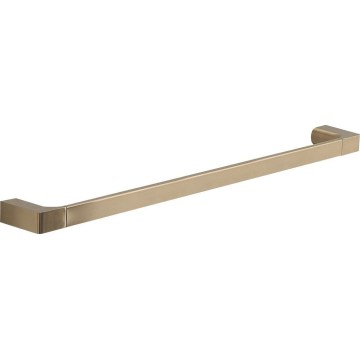 Gedy - Nástěnný věšák na ručníky PIRENEI 6,6x60 cm matná zlatá