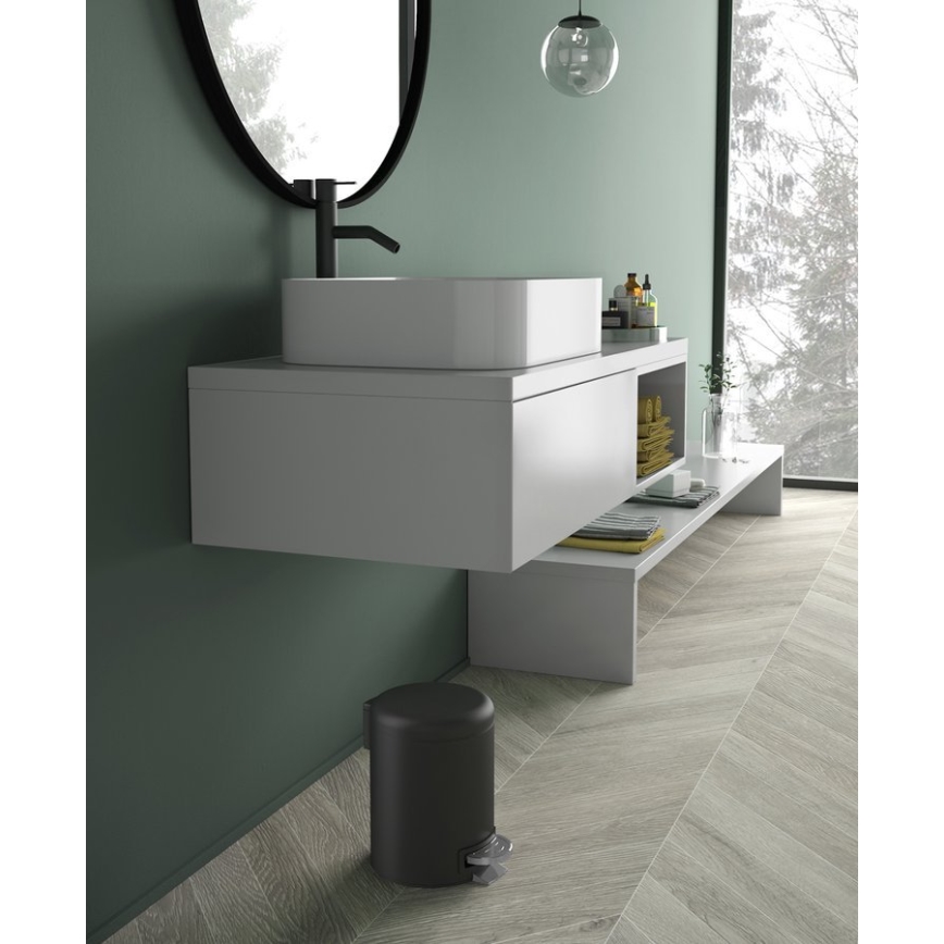 Gedy - Odpadkový koš POTTY 5 l Soft Close matná černá