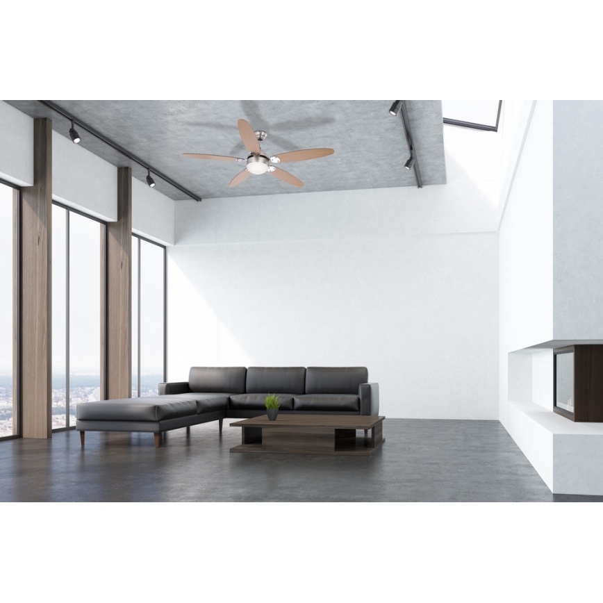 Globo - Stropní ventilátor 1xE14/60W/230V