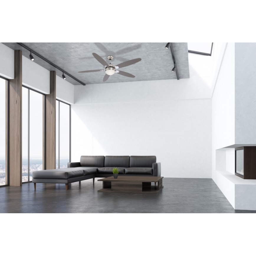 Globo - Stropní ventilátor 1xE14/60W/230V