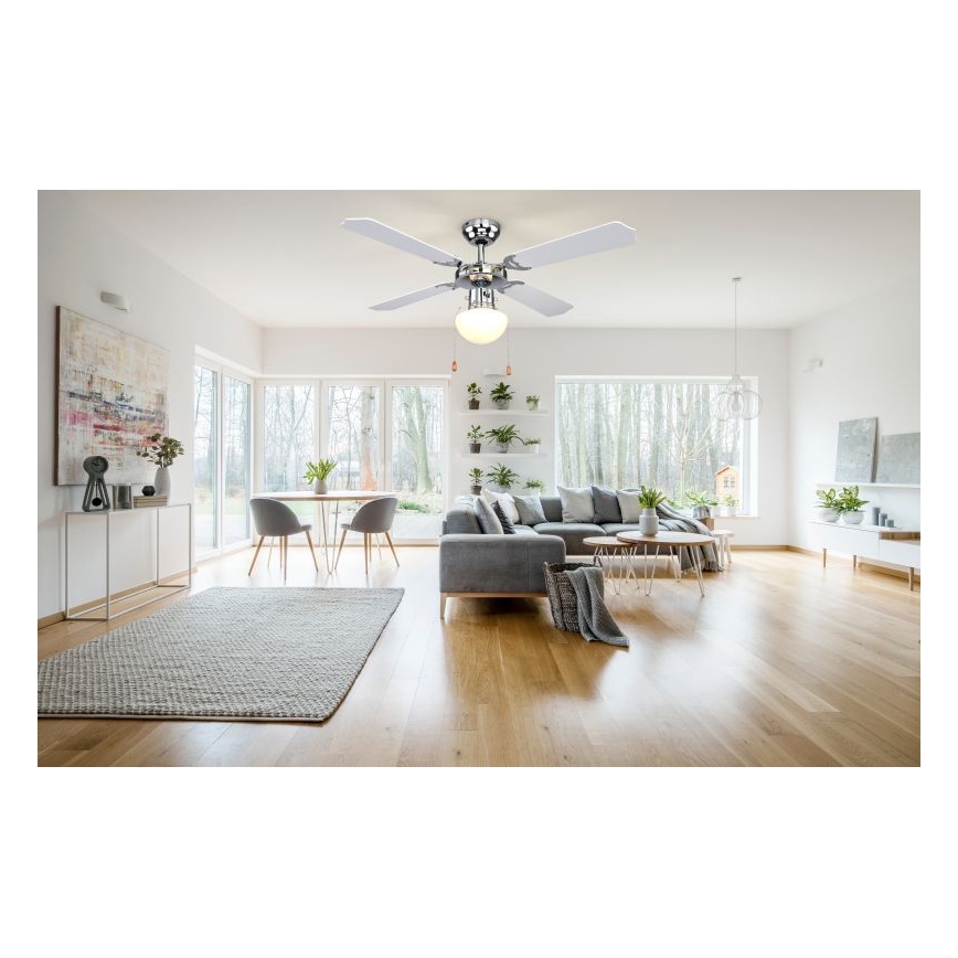 Globo - Stropní ventilátor 1xE27/60W/230V