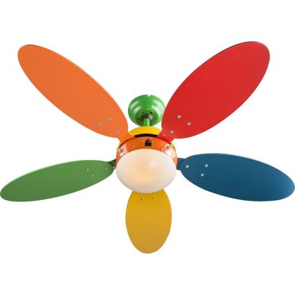 Globo - Stropní ventilátor 1xE14/60W/230V