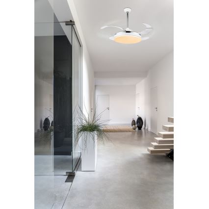 Globo 0351 - LED Stropní ventilátor s dálkovým ovladačem CABRERA LED/36W/230V