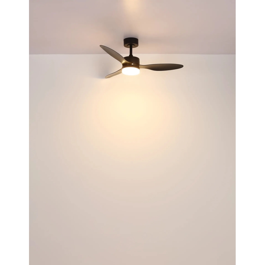 Globo - LED Stmívatelný stropní ventilátor LED/20W/230V 2700-6500K + dálkové ovládání