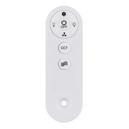 Globo - LED Stmívatelný stropní ventilátor LED/10W/230V 3000-6500K bílá + dálkové ovládání