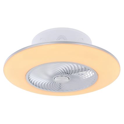 Globo - LED Stmívatelné stropní svítidlo s ventilátorem LED/40W/230V 3000-6000K + dálkové ovládání
