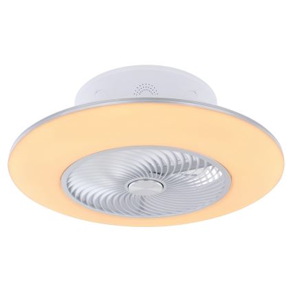 Globo - LED Stmívatelné stropní svítidlo s ventilátorem LED/40W/230V + dálkové ovládání