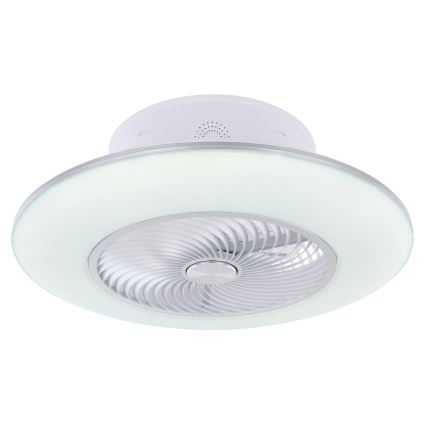 Globo - LED Stmívatelné stropní svítidlo s ventilátorem LED/40W/230V 3000-6000K + dálkové ovládání