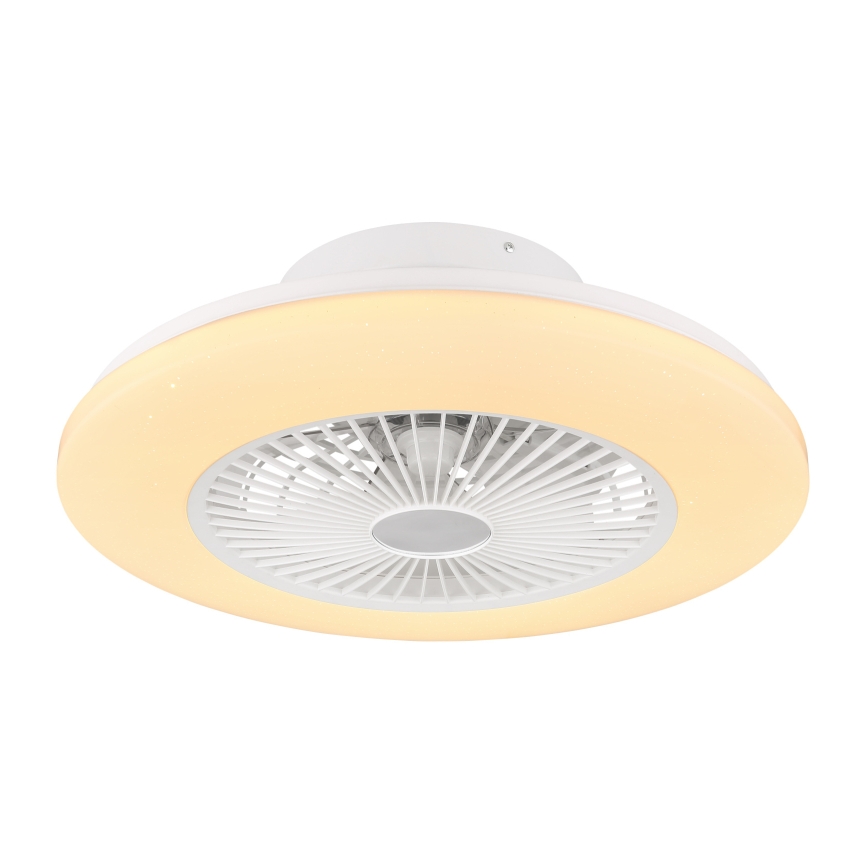 Globo - LED Stmívatelné stropní svítidlo s ventilátorem LED/30W/230V 3000-6500K + dálkové ovládání